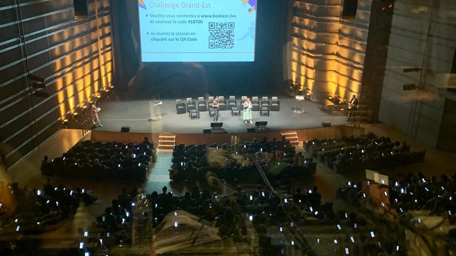 The plenary hall