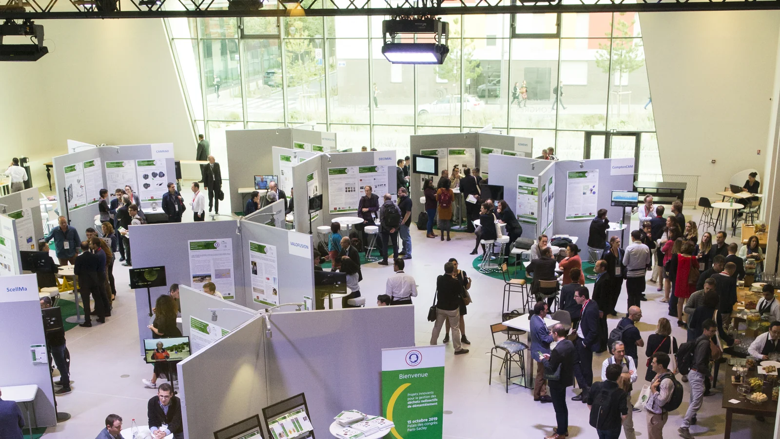 The project village and its stands