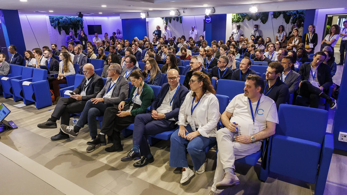 The auditorium during the Comu'Day 2025 plenary