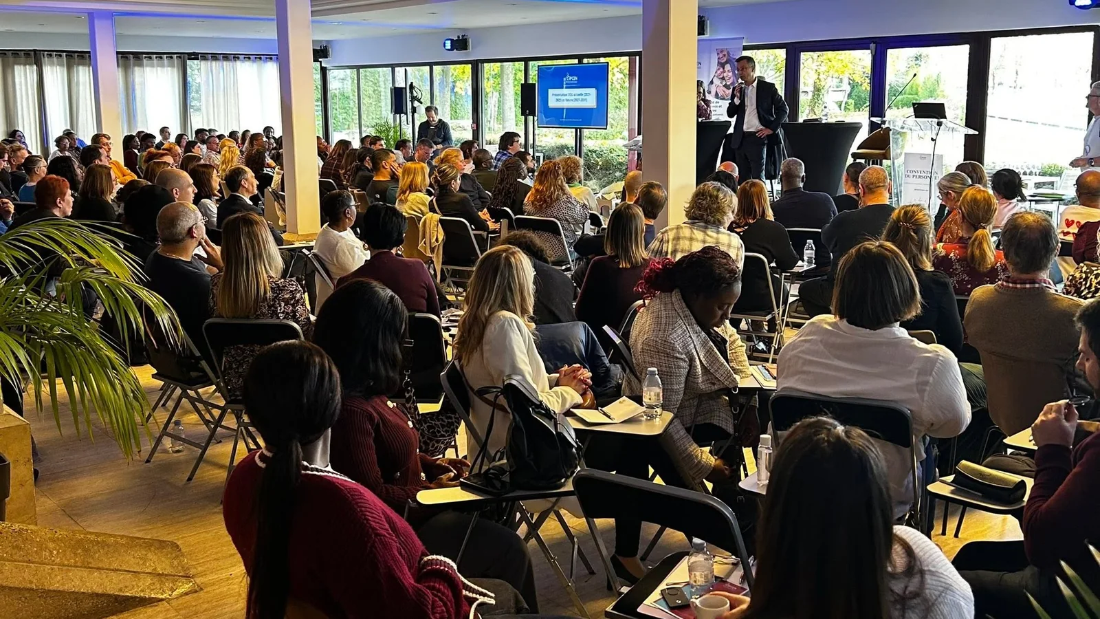 The plenary at the 2025 Staff Convention