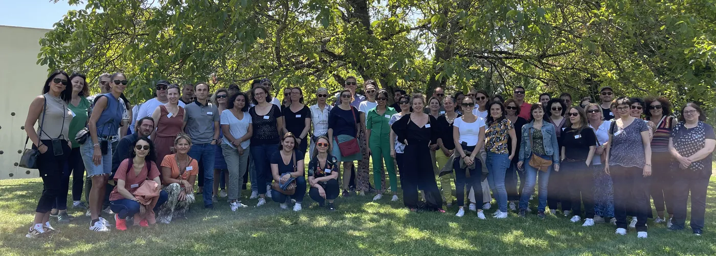 La photo de groupe, avant le team building