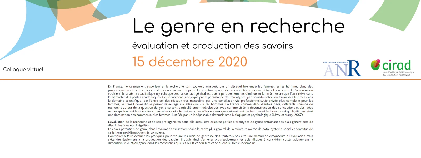 Le programme du colloque en ligne