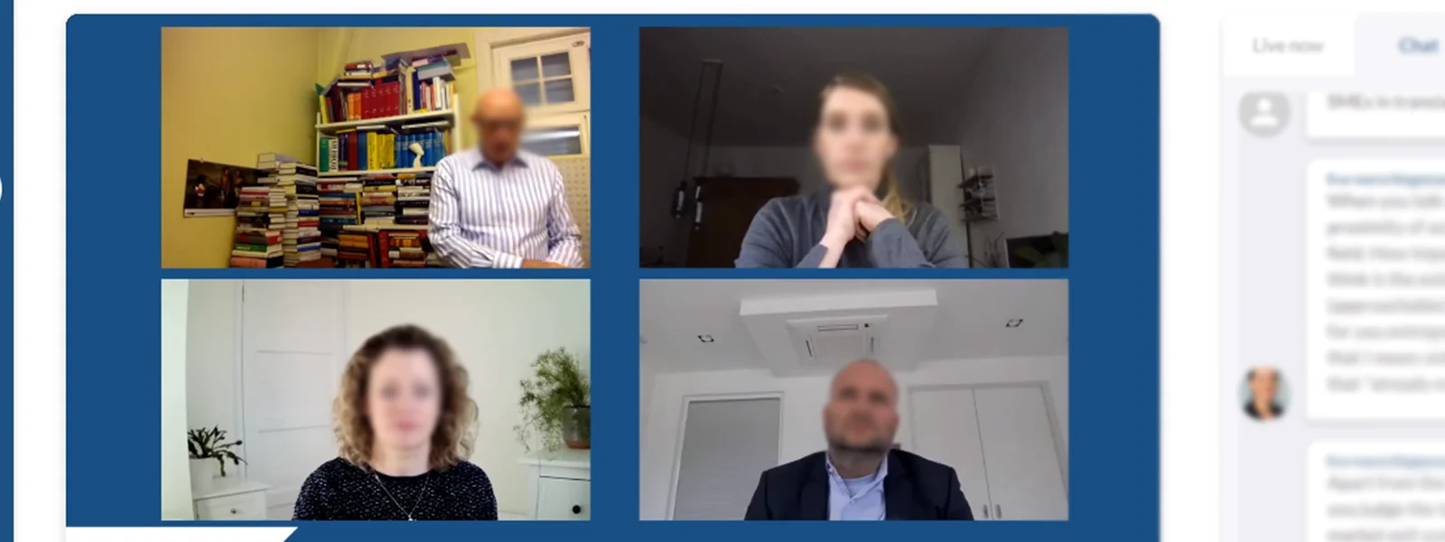 Le direct tel que le voyaient les participants