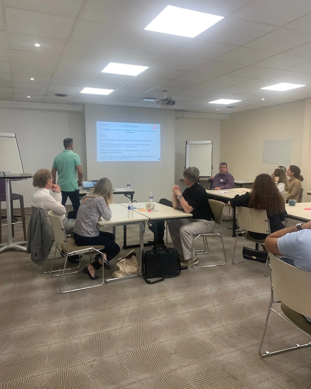 A workshop in a breakout room