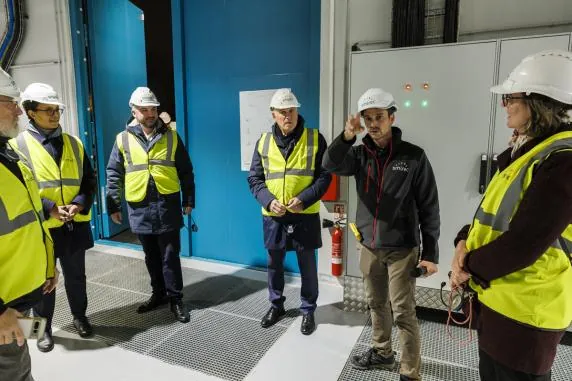 Inauguration de la centrale géothermique