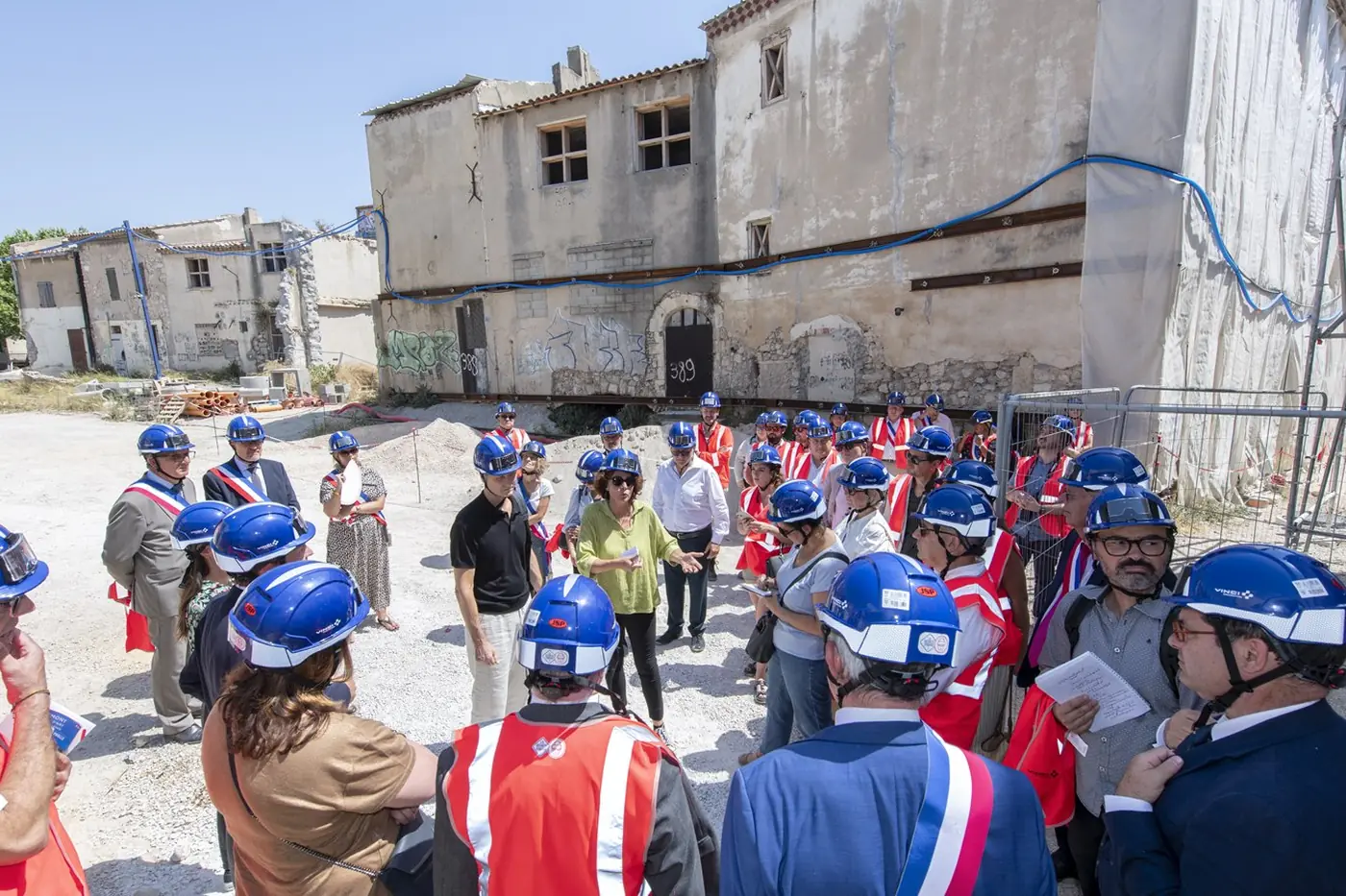 Dignéo groundbreaking ceremony in Marignane for Foncière Logement
